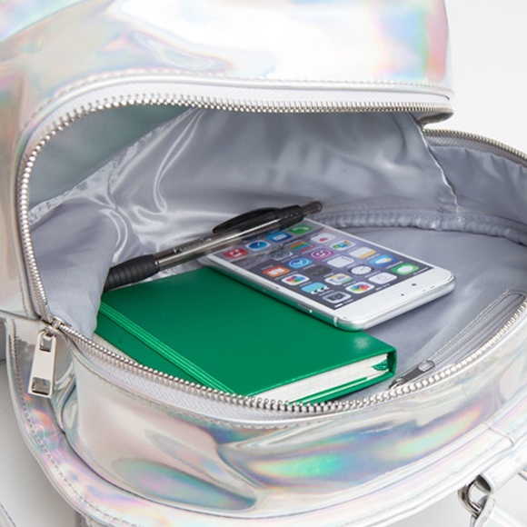 ⚡️HOST PICK⚡️Crystal Gem Holographic Backpack - Picture 2 of 4